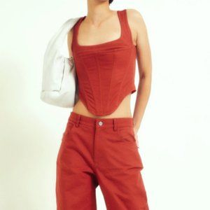 MIAOU RED SEDONA CORSET